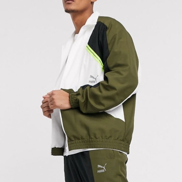 Puma Sport Olive TFS track jacket - Picture 2 of 6